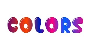 Learn colours  colors name  Name of colours Colors English name colors colour kidzedition [upl. by Healion]