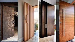 Top 100 Wooden Door design ideas catalogue for main home entrance  Interior Decor Designs [upl. by Gorey261]