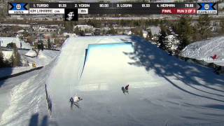 Kim Lamarre gets bronze in Womens Ski Slopestyle [upl. by Marilee]