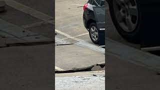 Parking garage collapses at Shoregate Towers apartment complex in Willowick [upl. by Claresta]