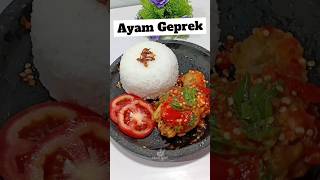 Resep ayam geprek pedas [upl. by Noramac194]