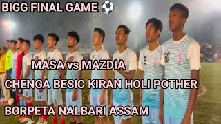 MASA MUKALMUA VS MAZDIA GOROIMARI HIGHVOLTEG BIGG FINAL GAME ORGANIZED BY CHENGA BESIC POTHAR [upl. by Bridwell]