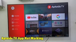 Fix Aptoide TV App Not Open Problem in Smart TV [upl. by Bowen]