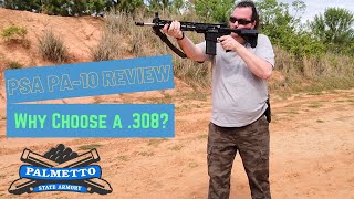 Palmetto State Armory PA10 Gen 3 AR10 Review [upl. by Nimsaj]