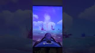 Sea of thieves skeleton ship fight seaofthieves gamer gameplay nice games fyp [upl. by Bergren169]