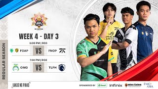 🔴 LIVE  MPL PH S14  FILIPINO  Week 4 Day 3 [upl. by Kellsie360]