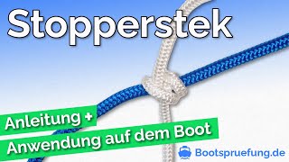 STOPPERSTEK – Knoten Sportbootführerschein 2024 [upl. by Schifra]