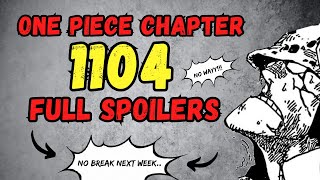 One Piece Chapter 1104 Full Spoilers [upl. by Sussman]