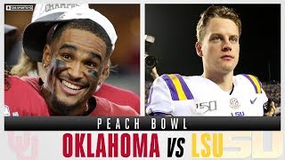 Peach Bowl Expert Picks 4 Oklahoma vs 1 LSU Joe Burrow vs Jalen Hurts  CBS Sports HQ [upl. by Saum]