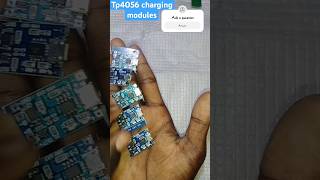 Tp4056 charging moduleGopicreationc shortvideo ytshortsindia [upl. by Klingel]