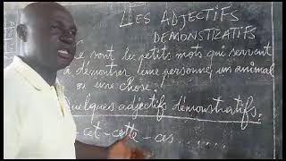 Adjectif démonstratif intro [upl. by Lorsung]