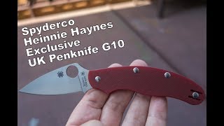 H wie Heinnie Spyderco UKPK Exclusive Run [upl. by Oilenroc]