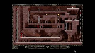 Lode Runner  The Legend Returns DOS  SinglePlayer Levels 140 [upl. by Sussna]