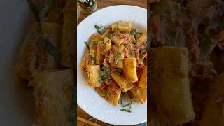 Delicious Rigatoni with Tomato and Mascarpone Cheese Sauce [upl. by Isabea756]