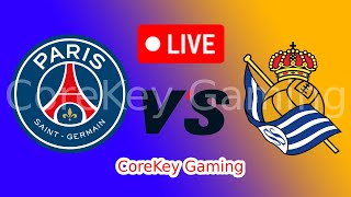 PSG vs Real Sociedad LIVE Score  Champions League 2324 With Gameplay FH5 psg gameplay fh5 [upl. by Okemak]