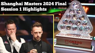 Juddtrump Vs Shaun Murphy Final Shanghai Masters 2024 Session 1 Highlights [upl. by Fidel]