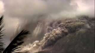 Avalanche Consumes Farmland in Ecuador [upl. by Ylrehc]