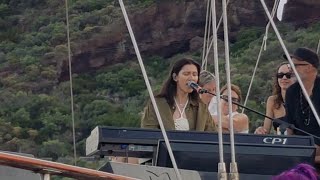 Elisa stralcio del concerto nel mare di Salina Eolie Music fest 2023 [upl. by Rosena]