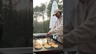 Pancake griddle breakfast griddlebreakfast griddlerecipes [upl. by Hopfinger711]