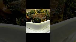 Uziza leaf and waterleaf or Bitterleaf and Waterleaf Soup waterleafsoup bitterleafsoup uzizasoup [upl. by Deegan]