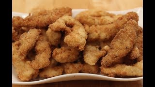 Crispy Chicken Fingers  Sanjeev Kapoor Khazana [upl. by Makell225]