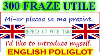 300 fraze utile pentru incepatori engleza pentru incepatori invata engleza english poliglot [upl. by Burkley]