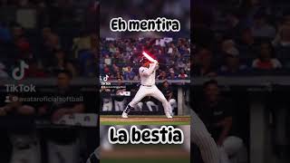 La bestia humana de new york🛑🛑 beisbol softball mlb baseball [upl. by Anizor]