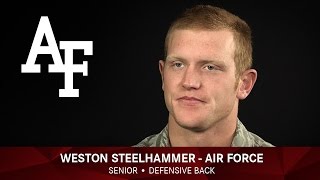 Weston Steelhammer of the Air Force Academy  2016 Lott IMPACT Trophy Watch List Candidate [upl. by Milewski]