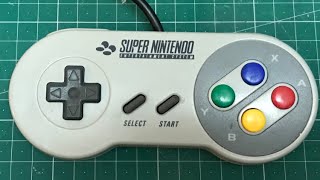 SNES controller repair amp retrobright [upl. by Ayita]