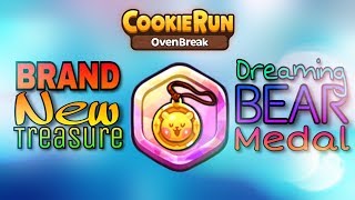 Cookie Run OvenBreak SEASON 3  NEW Dreaming Bear Medal Treasure  HD Quality [upl. by Caesar905]