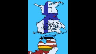 Minecraft 1938 World Flag Map  Finishing Finland Part 9 12 [upl. by Nnylyahs]