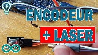 Projet Commande de lIntensité LASER avec un Encodeur Rotatif avec Arduino TUTO [upl. by Lekzehcey]