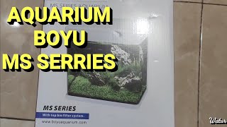 Aquarium Boyu Ms Series  Aquarium Mini  Boyu Ms 22 [upl. by Lahsram]