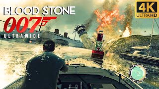 JAMES BOND BLOODSTONE 007 2010 WALKTHROUGH FULL GAME ULTRAWIDE 4K 60FPS [upl. by Cung]