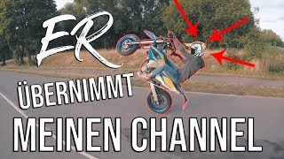 Er übernimmt meinen Channel 😱  MotoVlog48 Husaberg FE501 [upl. by Kliman]