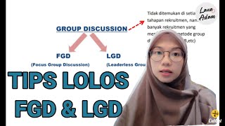 Tips Sukses FGD dan LGD  Contoh Studi Kasus FGD LGD Terbaru [upl. by Hsetih]