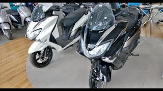 Suzuki Burgman Street 125 USB Charger LED DRL Good amp Bad Features [upl. by Ecirtnom]