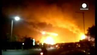 Chemical plant blast causes giant toxic explosion China [upl. by Azile706]