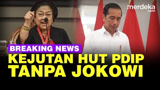 🔴 LIVE  Tak Ada Jokowi Orasi Tajam Megawati di HUT PDIP [upl. by Yrot]