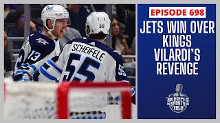 Winnipeg Jets win 52 over LA Kings Gabe Vilardis revenge [upl. by Alikam491]