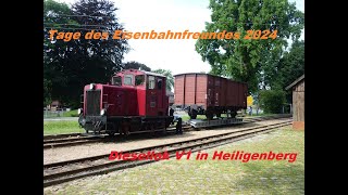 Tage des Eisenbahnfreundes 2024 Diesellok V1 in Heiligenberg [upl. by Caddaric845]