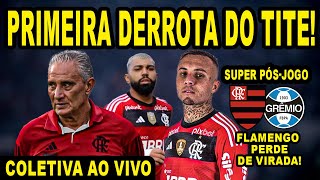 SUPER PÃ“SJOGO FLAMENGO 2 X 3 GRÃŠMIO FLAMENGO DESPERDIÃ‡A OPORTUNIDADE E PERDE POSIÃ‡ÃƒO NA TABELA [upl. by Gotthelf]