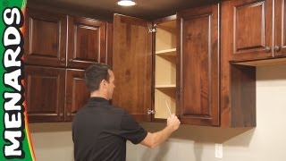 How To Install Kitchen Cabinets  Menards [upl. by Ladnyk]