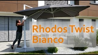 Anwendungsvideo Schneider Schirme Rhodos Twist Bianco [upl. by Assirem]