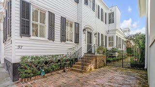 97 Tradd Street Charleston SC [upl. by Drarrej220]