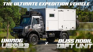 The Ultimate 4x4 Meets The Perfect Camper Body  Unimog U5023 x Bliss Mobil 13ft Body [upl. by Evante]