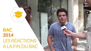 Bac 2014  les réactions après lépreuve de LV2 et la fin du baccalauréat [upl. by Isabella]