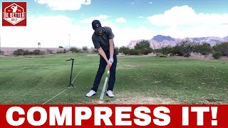 SHAFT LEAN at impact DST compressor Before and After 1st session GOLF [upl. by Ylime]