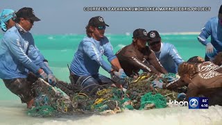 53 Tons of Marine Debris Removed from Papahānaumokuākea [upl. by Naro]