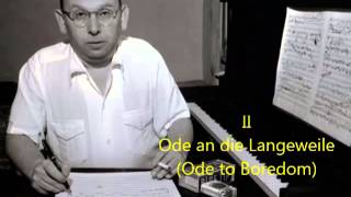 Eisler Two songs from the quotWoodbury Songbookquot [upl. by Damle]